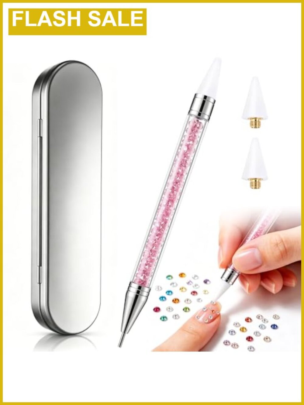 Nail Dotting Tools for Bedazzling Rhinestone Kit Picker